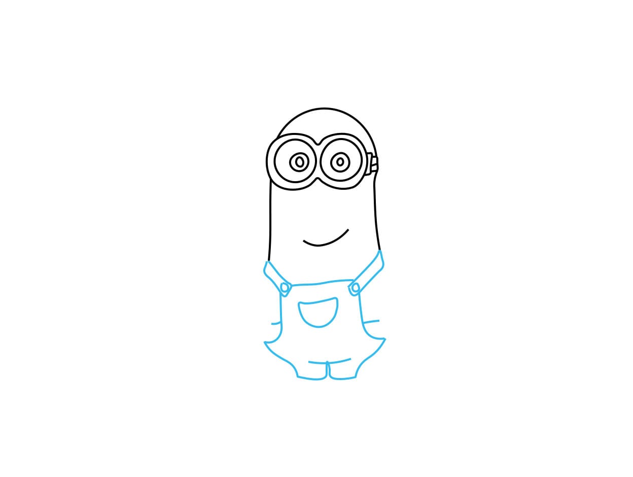 Minion Kevin - Bước 3