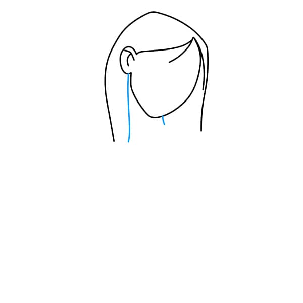 Hướng dẫn vẽ nhân vật Mulan (Hoa Mộc Lan) thân thiện cho bé - Bước 4