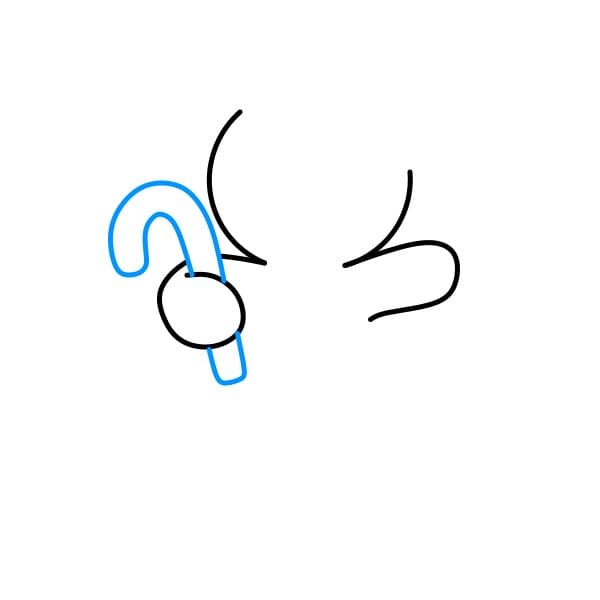 Hướng dẫn vẽ người bánh gừng đơn giản và đẹp cho bé - Bước 3