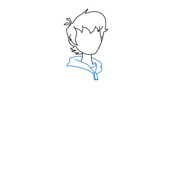 Hướng dẫn vẽ nhân vật Ben Tennyson – Ben 10 - Bước 4