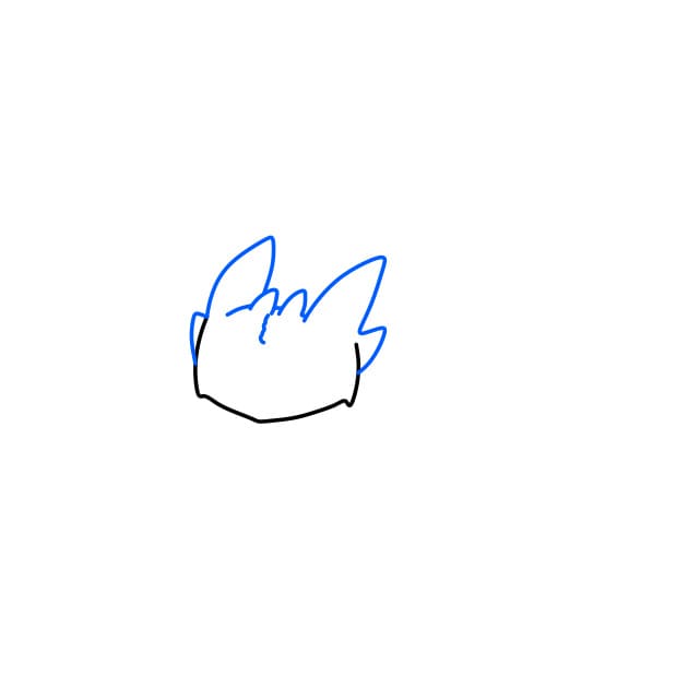 Hướng dẫn vẽ nhân vật Răng Sún trong phim hoạt hình Bí Kíp Luyện Rồng - Bước 2