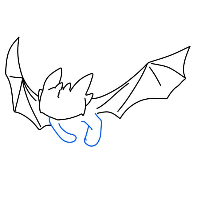 Hướng dẫn vẽ nhân vật Răng Sún trong phim hoạt hình Bí Kíp Luyện Rồng - Bước 4