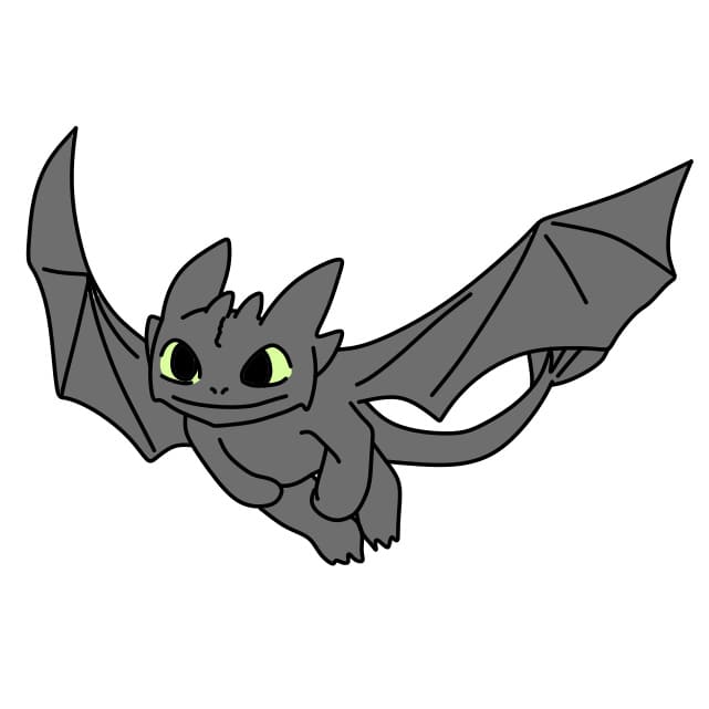 Cách vẽ nhân vật Răng Sún