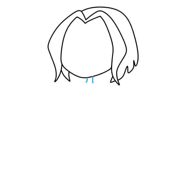 Hướng dẫn vẽ nhân vật Raven - Bước 3