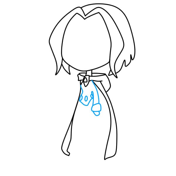 Hướng dẫn vẽ nhân vật Raven - Bước 5