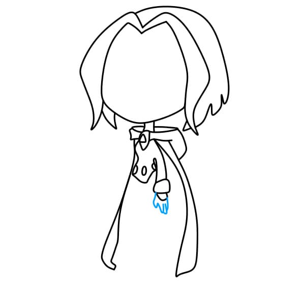 Hướng dẫn vẽ nhân vật Raven - Bước 6