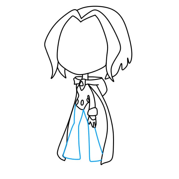 Hướng dẫn vẽ nhân vật Raven - Bước 7