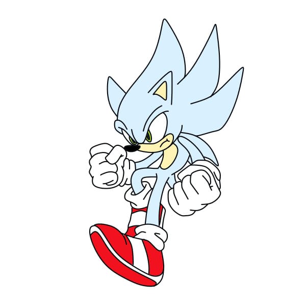 Hướng dẫn vẽ nhân vật Sonic