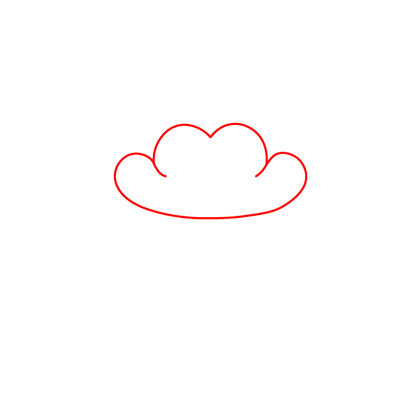 Hướng dẫn vẽ nhân vật Lo Lắng với biểu cảm tươi vui hơn. - Bước 1