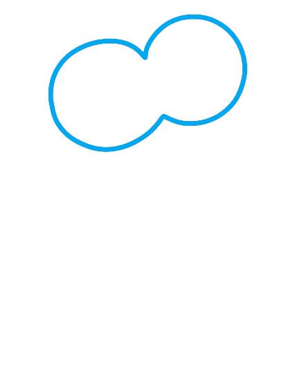 Hướng dẫn vẽ Minion đáng yêu - Bước 1