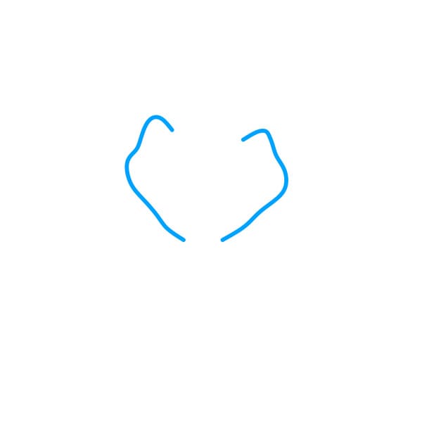 Hướng dẫn vẽ Oogie Boogie trông thật đáng sợ cho bé - Bước 1