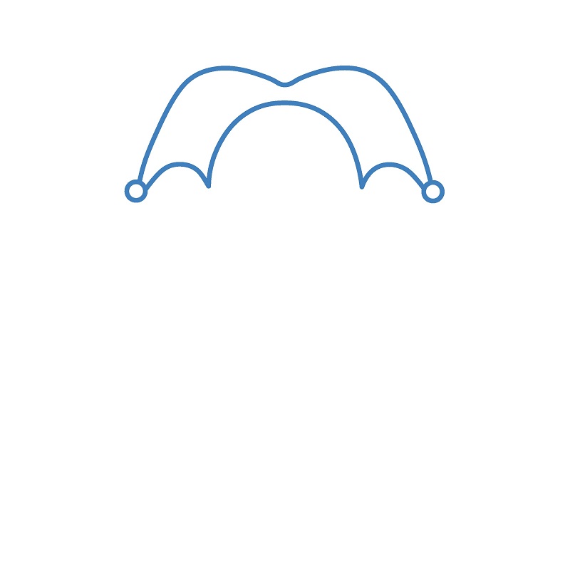 Hướng dẫn vẽ Pomni ngơ ngác. - Bước 1