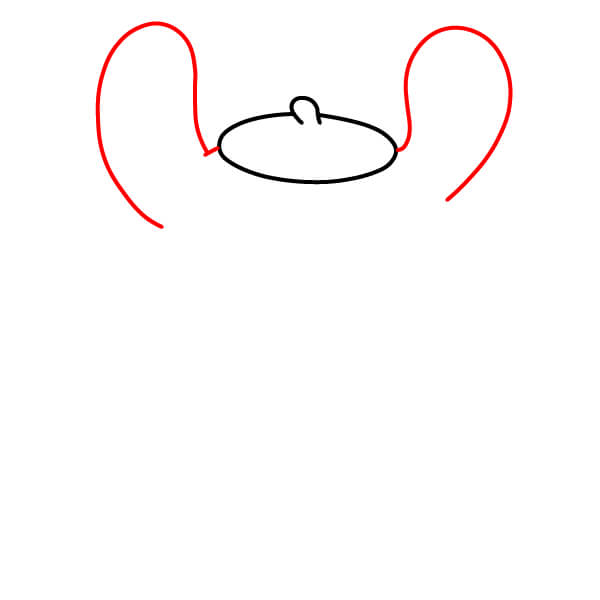 Cách vẽ Pompompurin vui nhộn chỉ với 9 bước đơn giản. - Thêm đôi tai