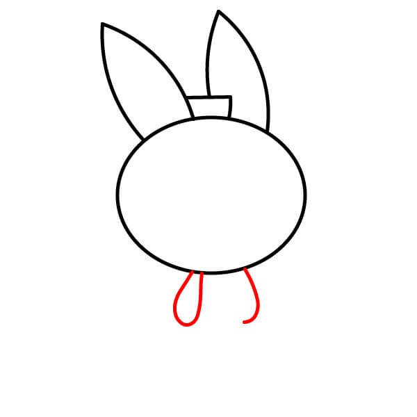 Hướng dẫn từng bước: Cách vẽ Blossom từ Powerpuff Girls - Bước 3