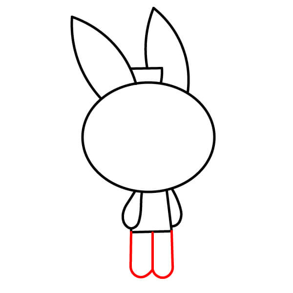 Hướng dẫn từng bước: Cách vẽ Blossom từ Powerpuff Girls - Bước 5