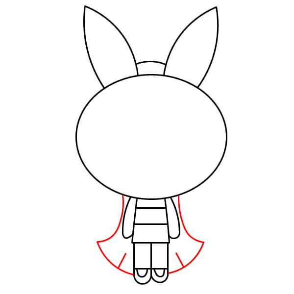 Hướng dẫn vẽ Blossom đơn giản dành cho trẻ em - Bước 6