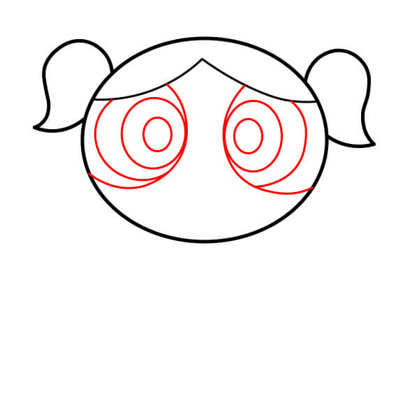 Bài học vẽ Bubbles vui nhộn dành cho trẻ em - Bước 3