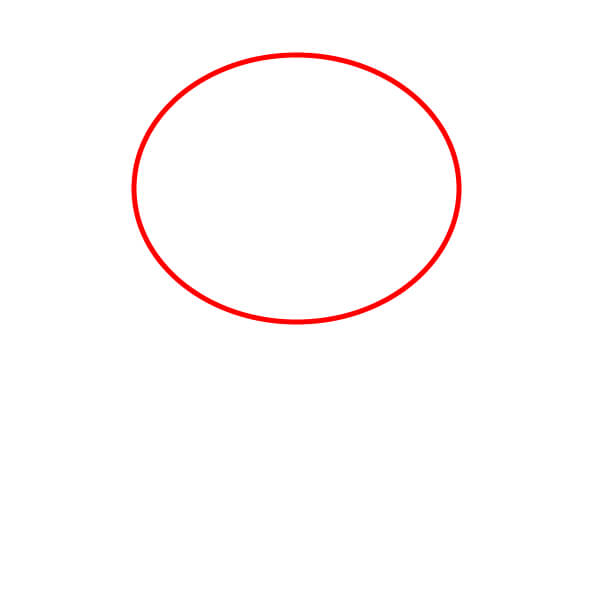 Học cách vẽ Bubbles từ Powerpuff Girls theo các bước đơn giản. - Bước 1