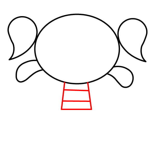 Học cách vẽ Bubbles từ Powerpuff Girls theo các bước đơn giản. - Bước 4