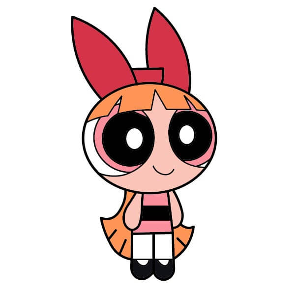 Cách vẽ Powerpuff Girls