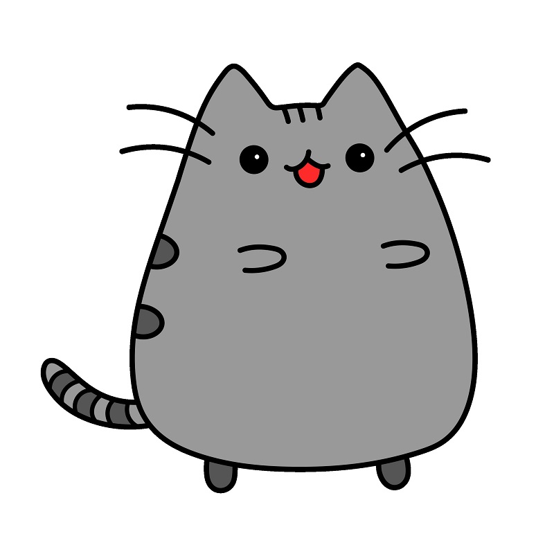 Hướng dẫn vẽ Pusheen cực kì đáng yêu. - Bước 7