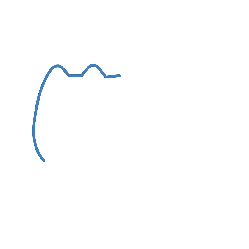 Hướng dẫn vẽ Pusheen nàng tiên cá. - Bước 1