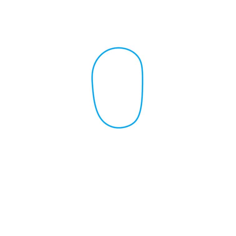 Hướng dẫn vẽ Skibidi Toilet đẹp và đơn giản - Bước 1