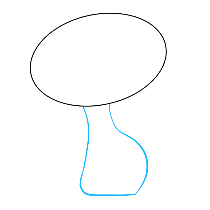 Hướng dẫn cách vẽ Shoopy siêu đơn giản và ngộ nghĩnh đáng yêu cho bé - Bước 2