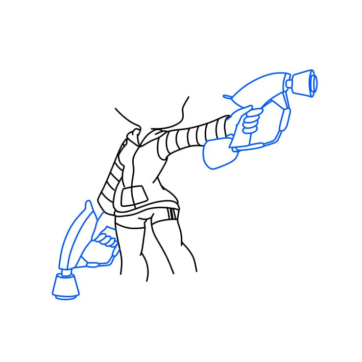 Hướng dẫn vẽ dễ dàng : Splatoon - Bước 3