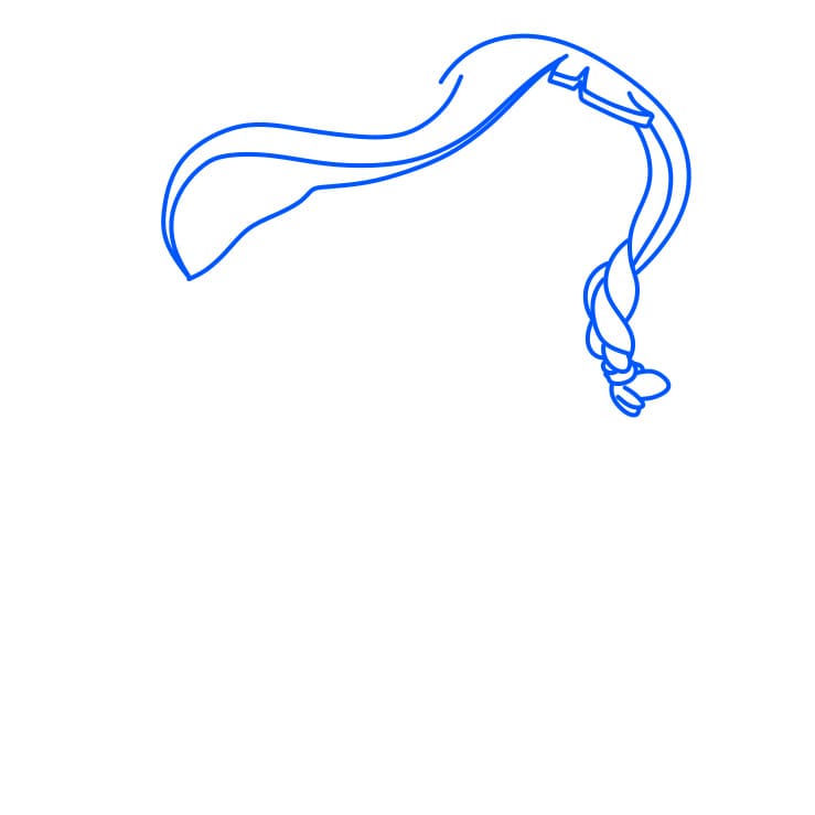 Hướng dẫn cách vẽ Splatoon chi tiết từng bước cho bé - Bước 1