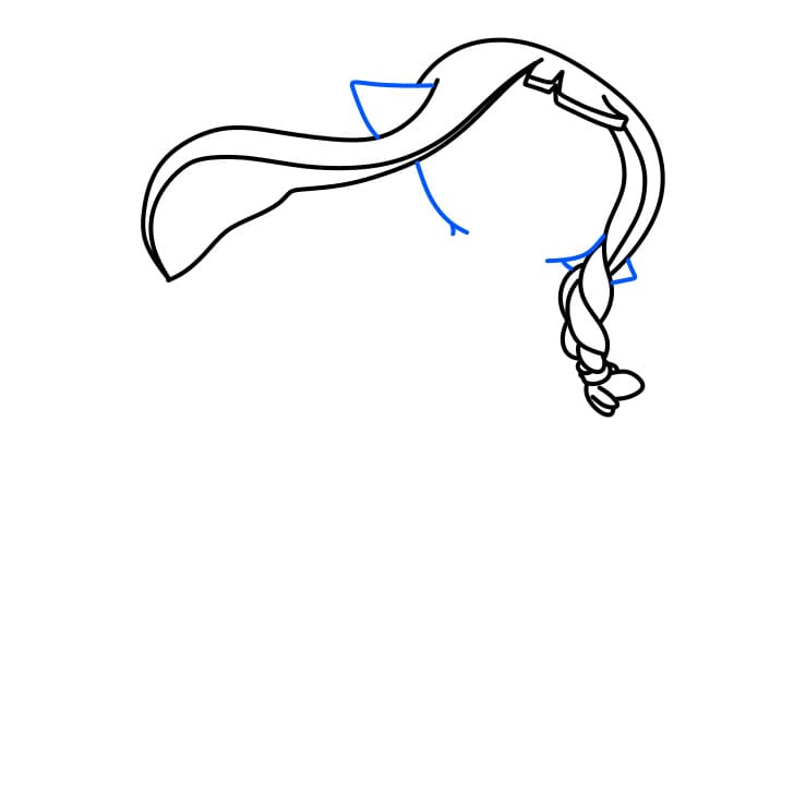 Hướng dẫn cách vẽ Splatoon chi tiết từng bước cho bé - Bước 2