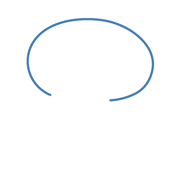 Hướng dẫn vẽ đầu của Squidward Tentacles. - Bước 1