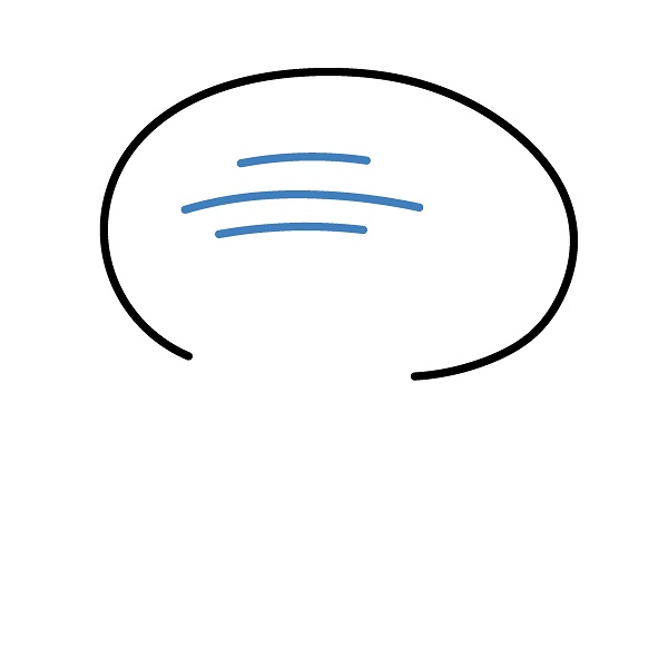 Hướng dẫn vẽ đầu của Squidward Tentacles. - Bước 2