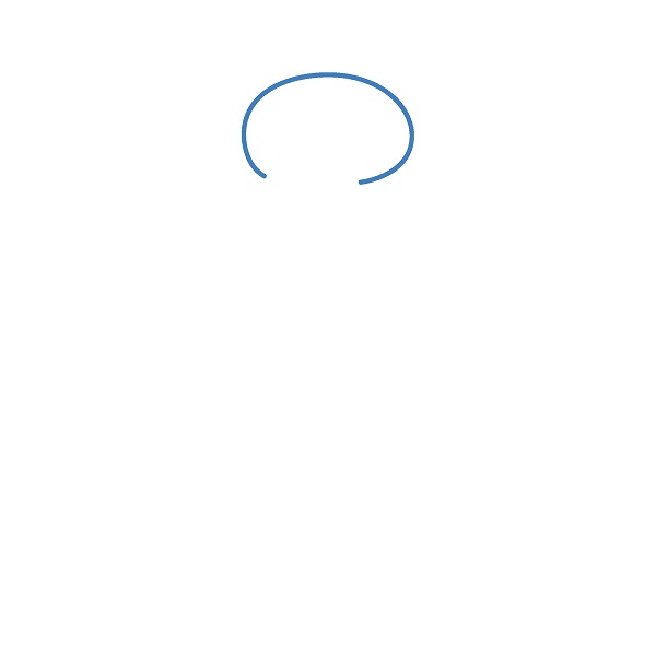 Hướng dẫn vẽ Squidward Tentacles đơn giản. - Bước 1