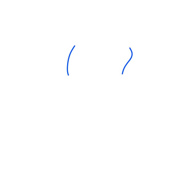 Hướng dẫn vẽ stitch ăn kem - Bước 1