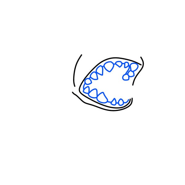 Hướng dẫn vẽ stitch ăn kem - Bước 3