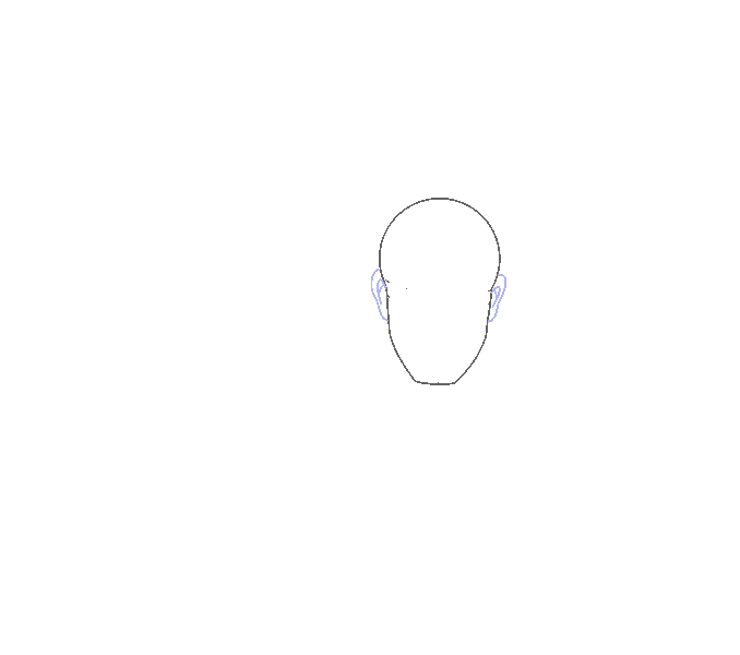 Hướng dẫn cách vẽ superman đơn giản cho bé - Bước 3