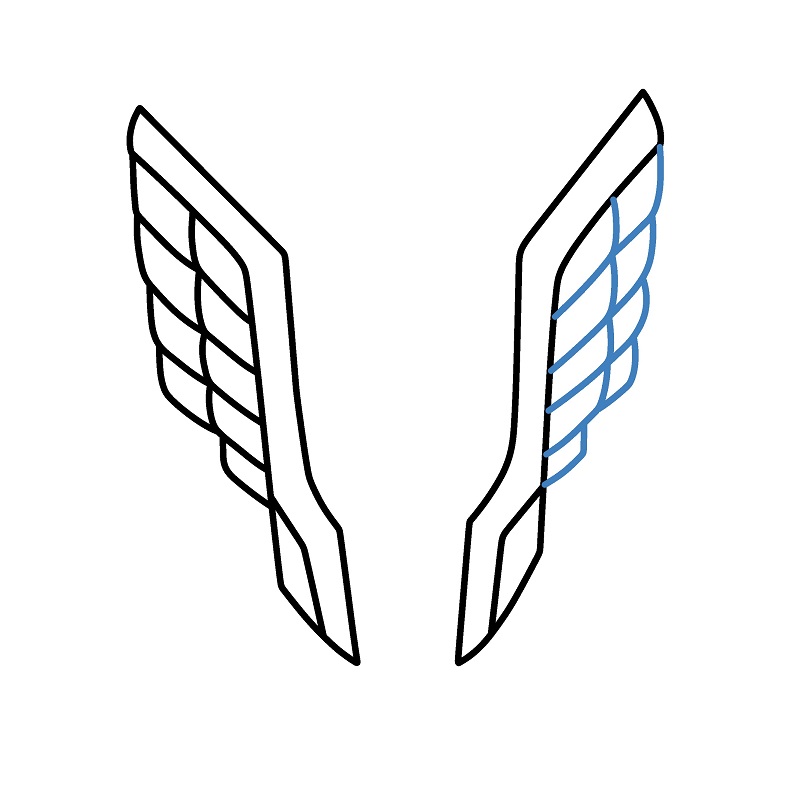 Hướng dẫn vẽ khuôn mặt của thần sấm thor. - Bước 4