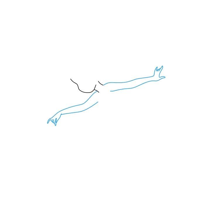 Hướng dẫn vẽ Tinkerbell đơn giản và đẹp cho bé - Bước 2