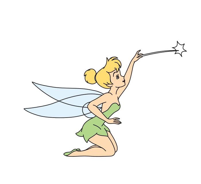 Cách vẽ Tinkerbell