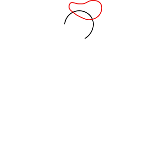 Hướng dẫn cách vẽ vịt Donald vui vẻ và đáng yêu chi tiết từng bước cho bé - Bước 2