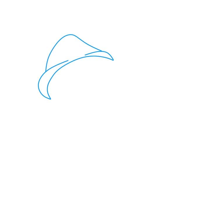 Hướng dẫn cách vẽ cậu bé người gỗ ( Pinocchio) đơn giản và đáng yêu cho bé - Bước 1