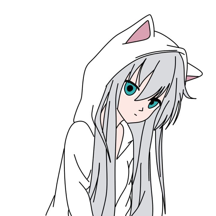 Hướng dẫn vẽ cô gái Anime đơn giản dễ thương