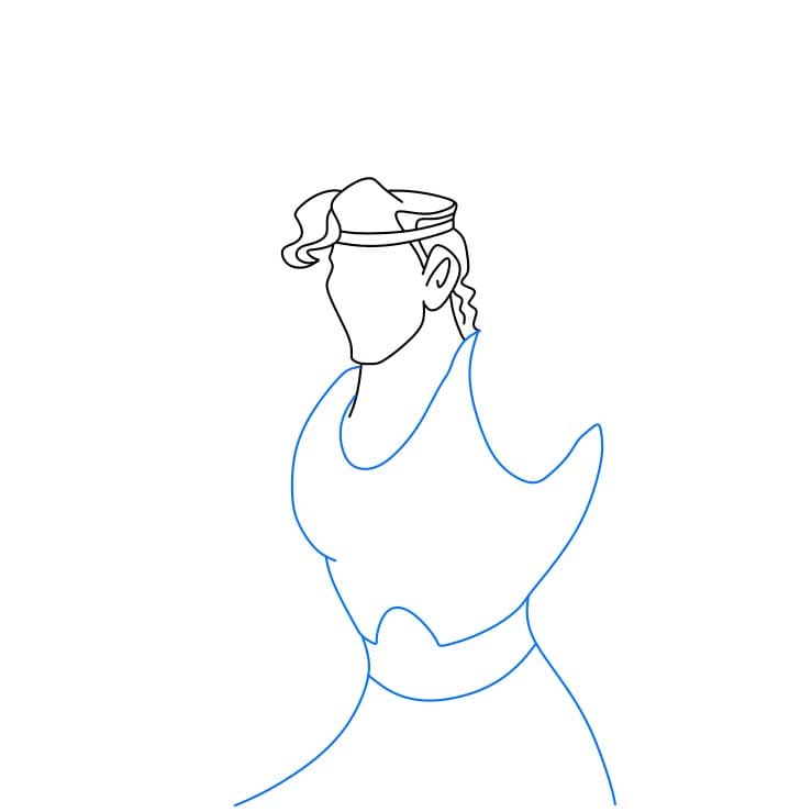 Hướng dẫn vẽ dễ dàng : Á thần Hercules - Bước 3