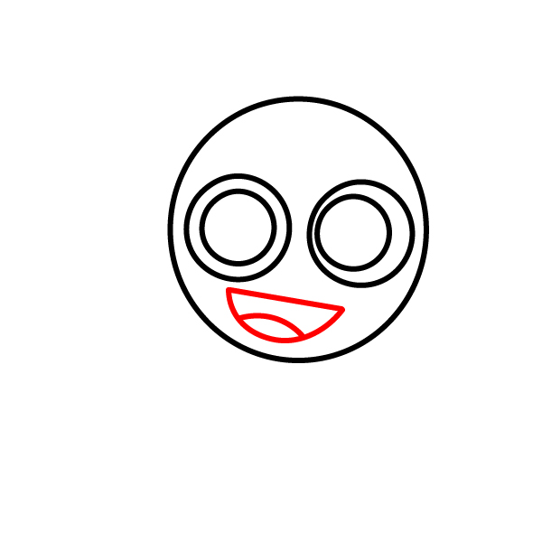 Hướng dẫn vẽ nhân vật Poppy. - Bước 3