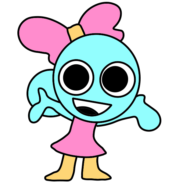 Hướng dẫn vẽ nhân vật Poppy.