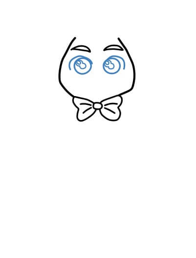 Hướng dẫn vẽ Freddy Fazbear vẫy tay chào - Bước 3