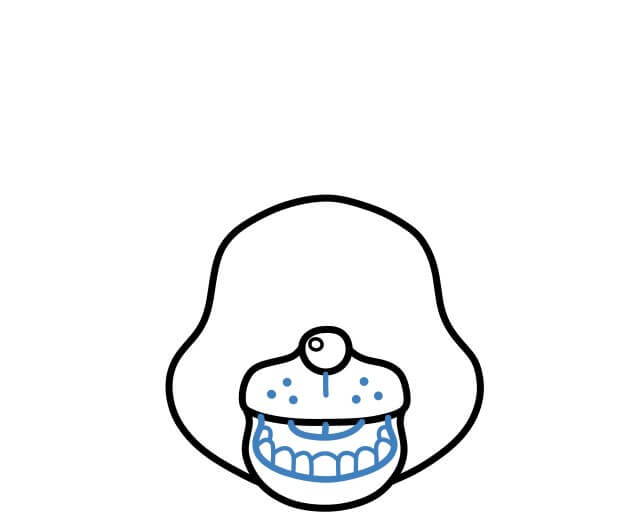 Hướng dẫn cái đầu của Freddy Fazbear - Bước 3