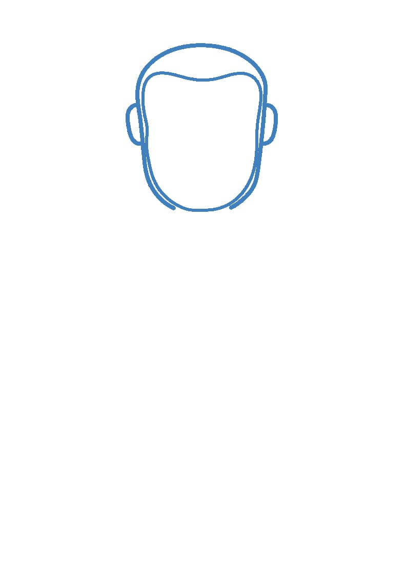 Hướng dẫn vẽ nhân vật Buzz Lightyear. - Bước 1