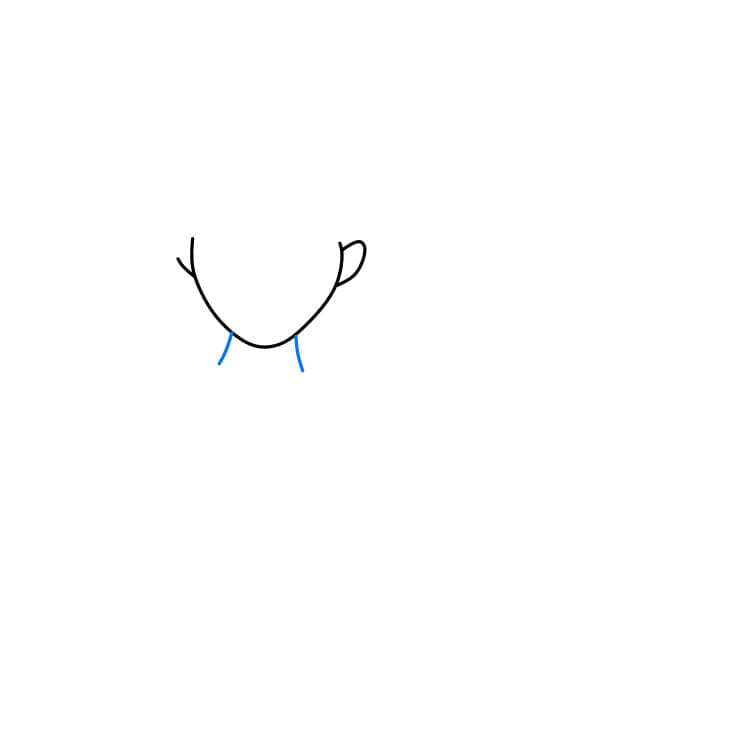 Hướng dẫn cách vẽ nhân vật Moana xinh đẹp và đơn giản cho bé - Bước 2